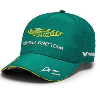 Aston Martin Aramco F1 2024 Fernando Alonso Team Cap - Green