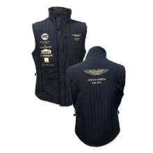 Load image into Gallery viewer, Aston Martin Racing Gulf Le Mans Team Pit Crew Issued Gilet By Hackett Of London-Nany Blue