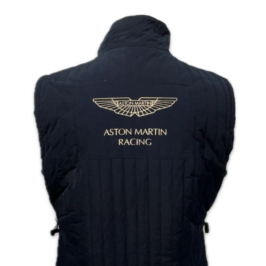 Aston Martin Racing Gulf Le Mans Team Pit Crew Issued Gilet By Hackett Of London-Nany Blue