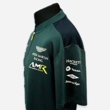 Load image into Gallery viewer, Aston Martin Racing AMR Le Mans Team Official Teamwear Race Day Polo Shirt- Dark Green Late 2018-Used