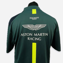 Load image into Gallery viewer, Aston Martin Racing AMR Le Mans Team Official Teamwear Race Day Polo Shirt- Dark Green Late 2018-Used