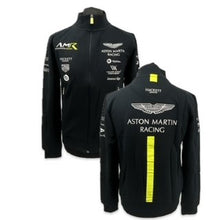 Load image into Gallery viewer, Aston Martin Racing AMR Team Issue Full Zip Sweatshirt Dark Blue Early -2018-Brand New