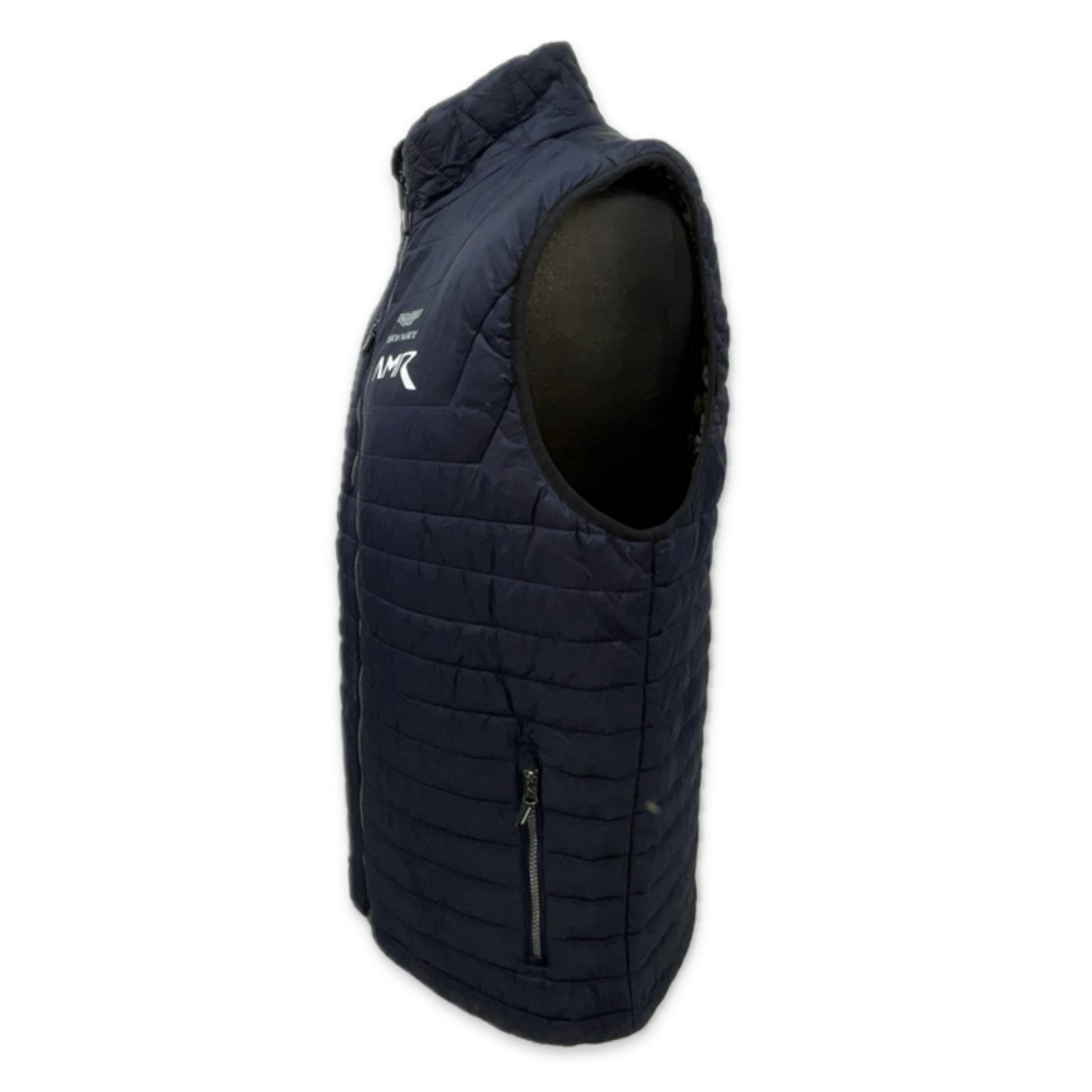 Aston Martin Racing AMR Team Issue Gilet Dark Blue Late Season- 2018-U Aston Martin Racing AMR Team Issue Gilet Dark Blue Late Season- 2018-U