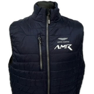 AMR Aston Martin Racing Le Mans Team Pit Crew Issued Gilet -Nany Blue