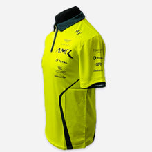 Load image into Gallery viewer, Official AMR Aston Martin Racing Team Issue Race Day Polo Shirt Lime Green-Used