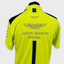 Load image into Gallery viewer, Used Aston Martin Racing AMR Polo Shirt Lime Green early 2018