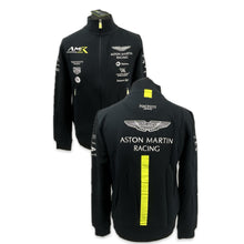 Load image into Gallery viewer, Aston Martin Racing AMR Team Issue Full Zip Sweatshirt Dark Blue Early - Used-2018