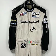 Load image into Gallery viewer, Andrea Belicchi Rebellion Speedy Racing Lola Judd LMP2 Le Mans 24 Hour Race Used Suit 2008