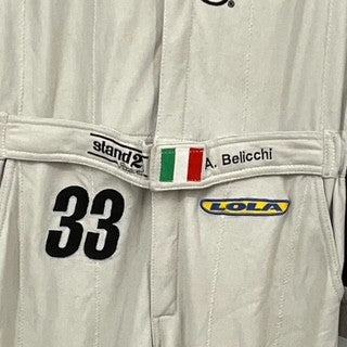 Andrea Belicchi Rebellion Speedy Racing Lola Judd LMP2 Le Mans 24 Hour Race Used Suit 2008