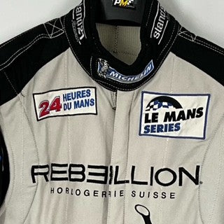 Andrea Belicchi Rebellion Speedy Racing Lola Judd LMP2 Le Mans 24 Hour Race Used Suit 2008