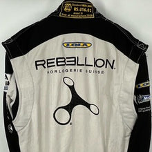 Load image into Gallery viewer, Andrea Belicchi Rebellion Speedy Racing Lola Judd LMP2 Le Mans 24 Hour Race Used Suit 2008