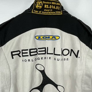 Andrea Belicchi Rebellion Speedy Racing Lola Judd LMP2 Le Mans 24 Hour Race Used Suit 2008