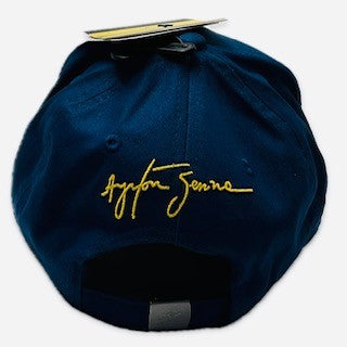 Ayrton Senna Official Collection Senna Block Design Cap-Blue