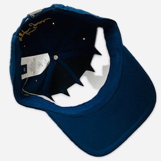 Ayrton Senna Official Collection Senna Block Design Cap-Blue