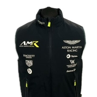 Aston Martin Racing AMR Team Issue Gilet Dark Blue Early Season- 2018-Used