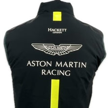 Load image into Gallery viewer, Aston Martin Racing AMR Team Issue Gilet Dark Blue Early Season- 2018-Used