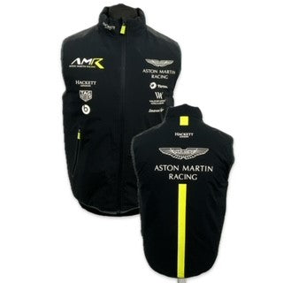 Aston Martin Racing AMR Team Issue Gilet Dark Blue Early Season - 2018-BRAND NEW