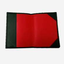 Load image into Gallery viewer, Aston Martin Racing Official Merchandise British Racing Green Leather Hackett Of London Passport Holder