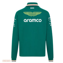 Load image into Gallery viewer, Aston Martin Aramco F1 Team 2024 Team 1/4 Zip