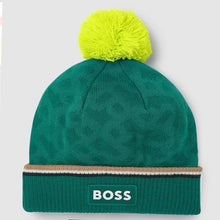 Load image into Gallery viewer, Aston Martin Racing Aramco F1 Team 2024 Official merchandise Team Bobble Beanie