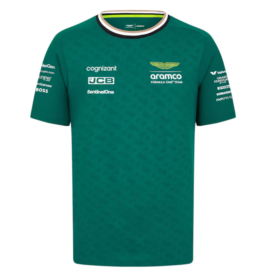 Aston Martin Aramco F1 2024 Fernando Alonso Team Driver T-Shirt