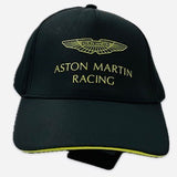 Aston Martin Racing F1 Official Merchandise Team Cap- Black & Lime