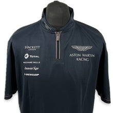 Load image into Gallery viewer, Aston Martin Racing Le Mans Team Issue Polo Shirt 2015-Dark Blue-Used