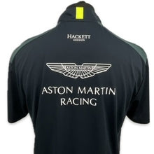 Load image into Gallery viewer, Aston Martin Racing Official Team Issue Polo Shirt Dark Blue - 2017-Used