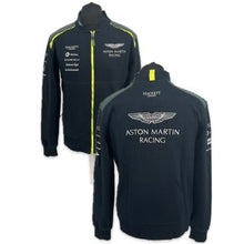 Load image into Gallery viewer, Aston Martin Racing Official Team Issue Full Zip Sweatshirt Dark Blue - 2017