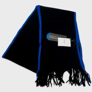 Aston Martin Racing Hackett of London 100% Virgin Wool Scarf- Navy