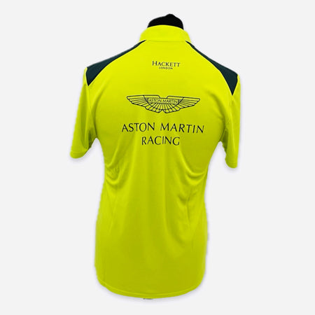Aston Martin Racing Le Mans Team Official Teamwear Race Day Polo Shirt- Lime Green 2015-Brand New - Pit-Lane Motorsport