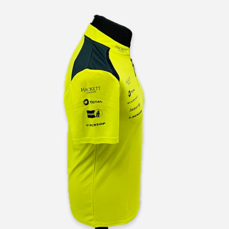 Aston Martin Racing Le Mans Team Official Teamwear Race Day Polo Shirt- Lime Green 2015-Brand New - Pit-Lane Motorsport