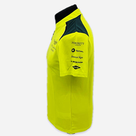 Aston Martin Racing Le Mans Team Official Teamwear Race Day Polo Shirt- Lime Green 2015-Brand New - Pit-Lane Motorsport