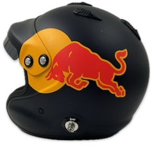 Load image into Gallery viewer, Alex Albon Used 2020 Red Bull Aston Martin Racing F1 Team Arai Helmet
