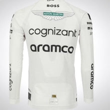 Load image into Gallery viewer, 2023 Lance Stroll Used Cognizant Aston Martin Racing Formula One Team Alpinestars Nomex Top-Professionally Framed