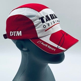 Authentic Oliver Jarvis Worn&nbsp; Personal Audi Sport DTM Driver Cap Hand Signed - Pit-Lane Motorsport