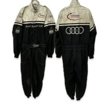 Load image into Gallery viewer, 1999 Audi Sport UK Le Mans Team 24 Hour Race Used Mechanics Pit Crew  Stand 21 Suit.