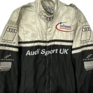 1999 Audi Sport UK Le Mans Team 24 Hour Race Used Mechanics Pit Crew  Stand 21 Suit.