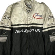 Load image into Gallery viewer, 1999 Audi Sport UK Le Mans Team 24 Hour Race Used Mechanics Pit Crew  Stand 21 Suit.