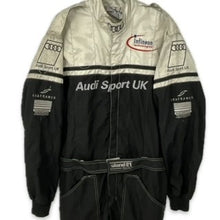 Load image into Gallery viewer, 1999 Audi Sport UK Le Mans Team 24 Hour Race Used Mechanics Pit Crew  Stand 21 Suit.