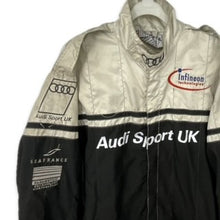 Load image into Gallery viewer, 1999 Audi Sport UK Le Mans Team 24 Hour Race Used Mechanics Pit Crew  Stand 21 Suit.