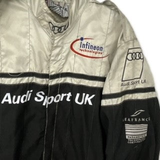 1999 Audi Sport UK Le Mans Team 24 Hour Race Used Mechanics Pit Crew  Stand 21 Suit.