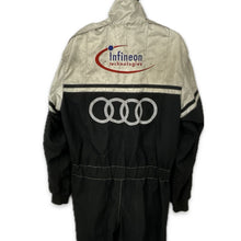 Load image into Gallery viewer, 1999 Audi Sport UK Le Mans Team 24 Hour Race Used Mechanics Pit Crew  Stand 21 Suit.