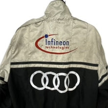 Load image into Gallery viewer, 1999 Audi Sport UK Le Mans Team 24 Hour Race Used Mechanics Pit Crew  Stand 21 Suit.