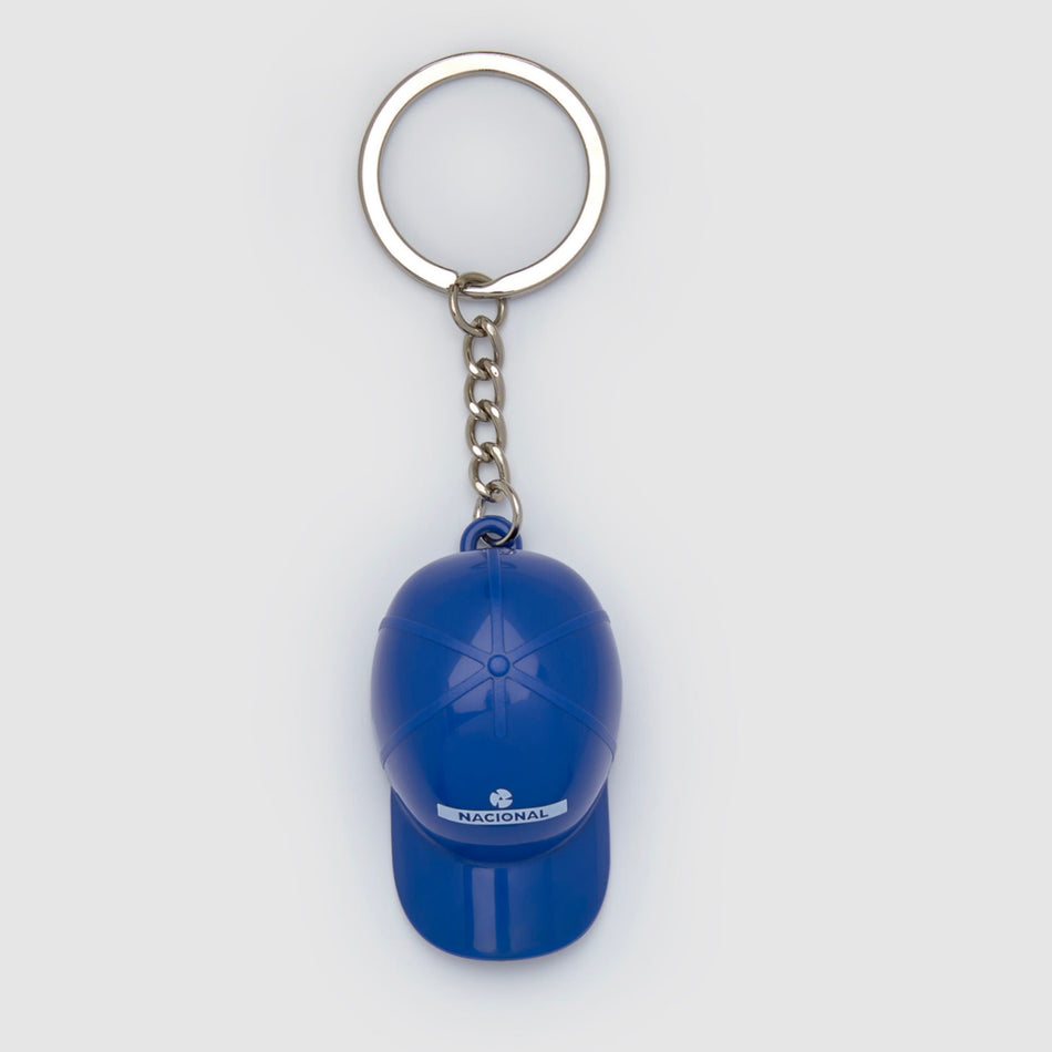 Ayrton Senna Official Collection National Cap Design Key Ring-Blue