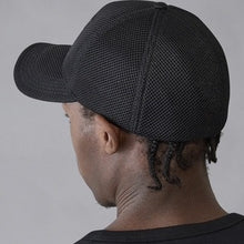 Load image into Gallery viewer, Official Ayrton Senna Rain Master Collection Black Mesh Cap