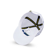 Load image into Gallery viewer, Ayrton Senna Official Collection Busque Trucker Style Cap-White