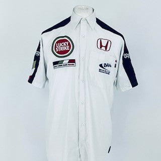 BAR Honda Racing F1 Team 2003Lucky Strike  Team Issue Pit Crew Shirt