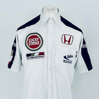 BAR Honda Racing F1 Team 2003Lucky Strike  Team Issue Pit Crew Shirt