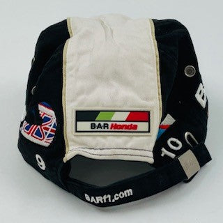 BAR Honda F1 Team Official Merchandise Drivers Cap Jenson Button-Olivier Panis